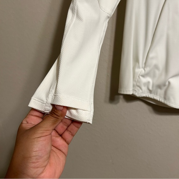 Athleta Whittier‎ Peak Half Zip Bright White Size XL - Picture 6 of 9